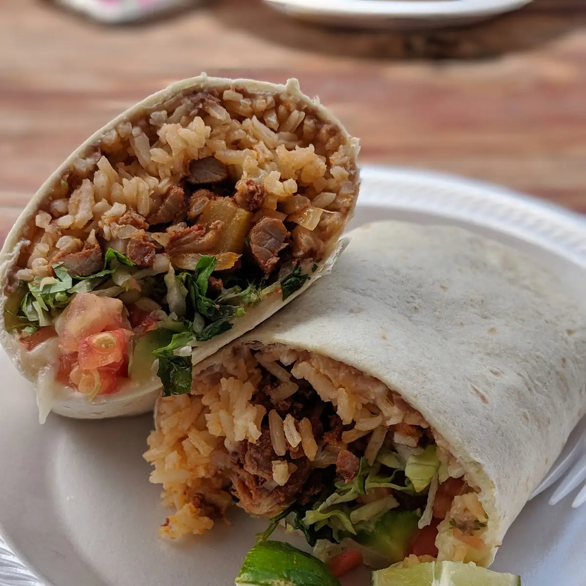 Al Pastor Burrito