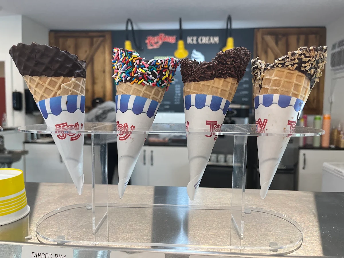 Chocolate Dipped Waffle Cone