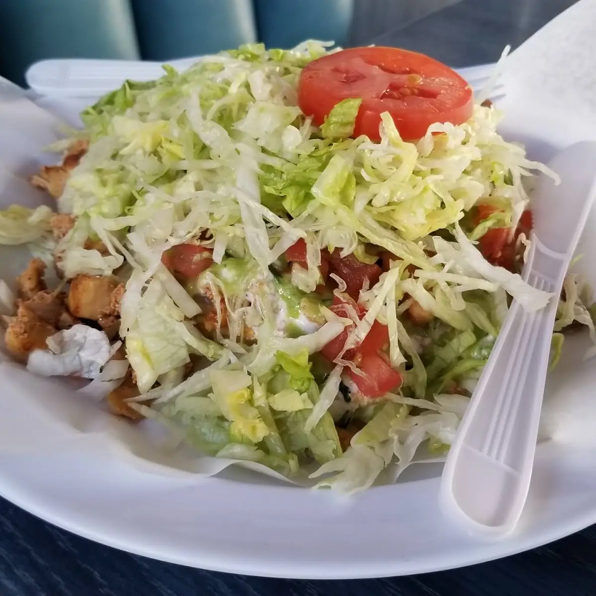 Chicken Tostada