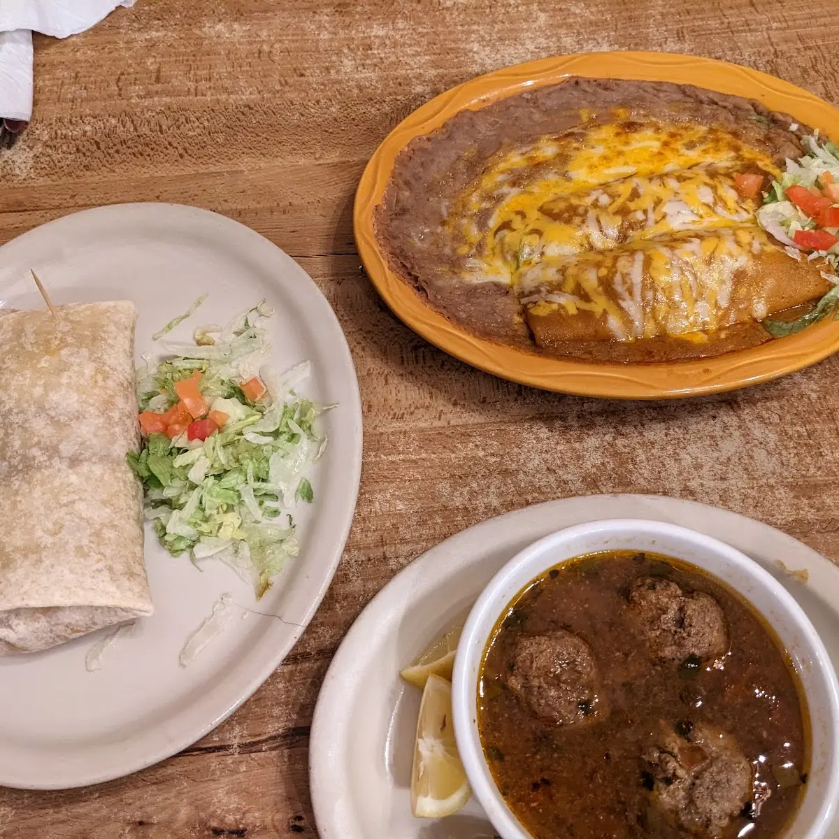Abondgas Soups Bean and Cheese Burrito Enchiladas