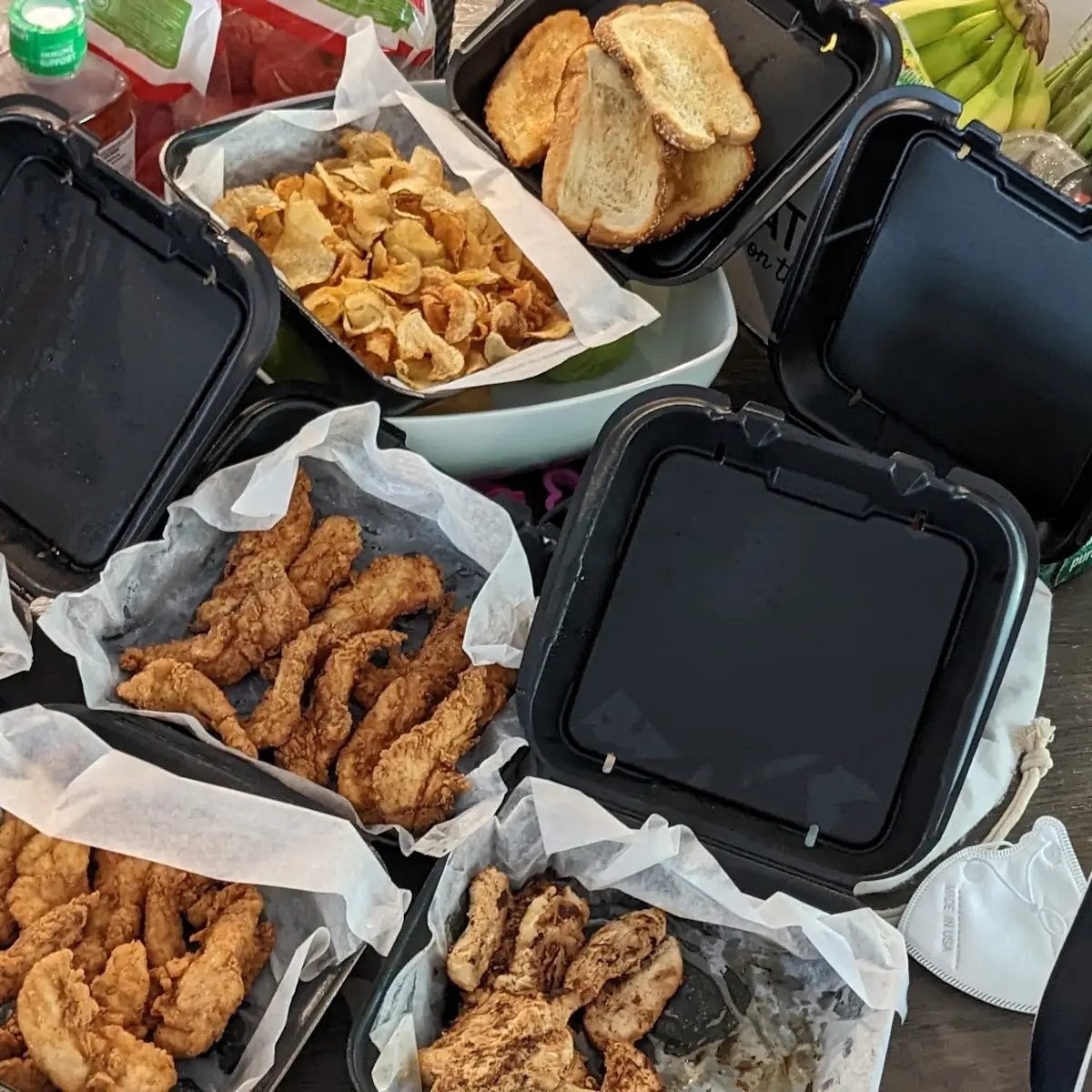 Chicken Strips and Fries