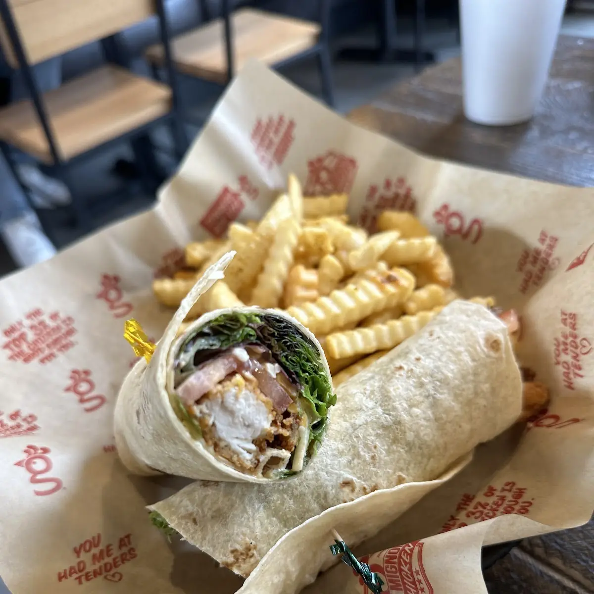 Chicken Wrap Combo