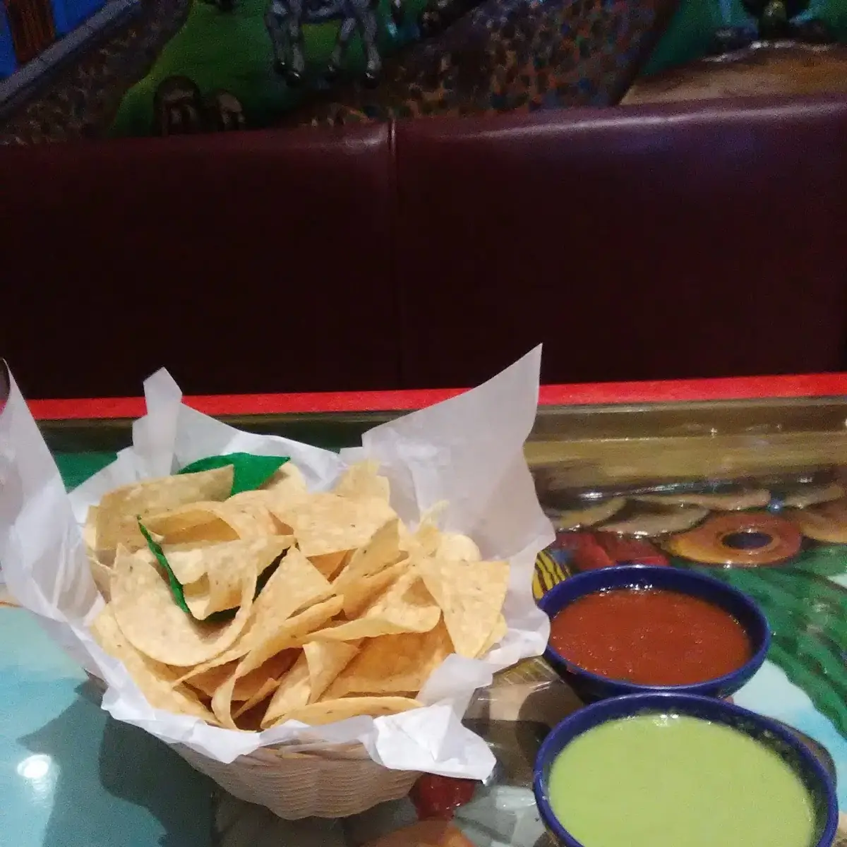 Homemade Tortilla Chips and Salsa