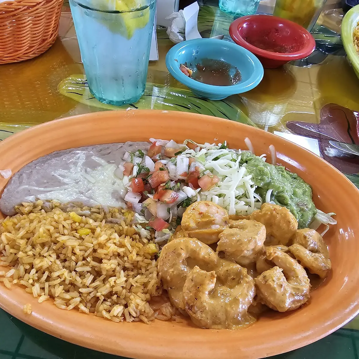 Shrimp in Creamy Chipotle Sauce