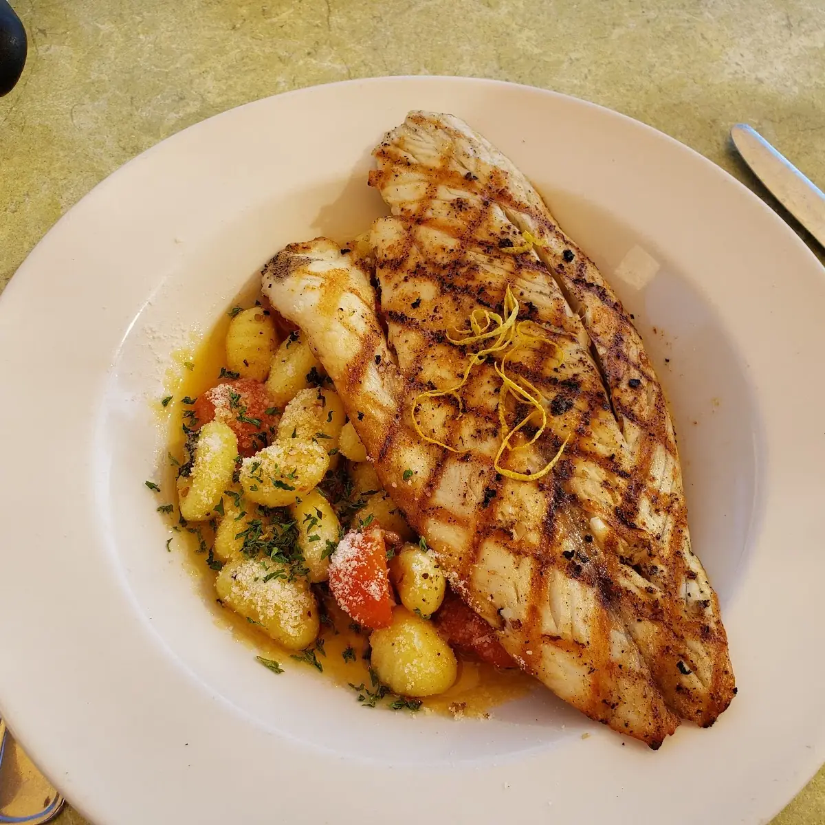 Sea Bass Gnocchi