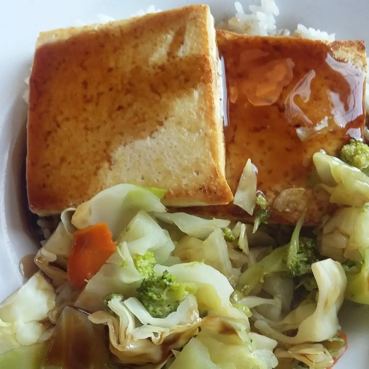 Tofu Teriyaki with Rice