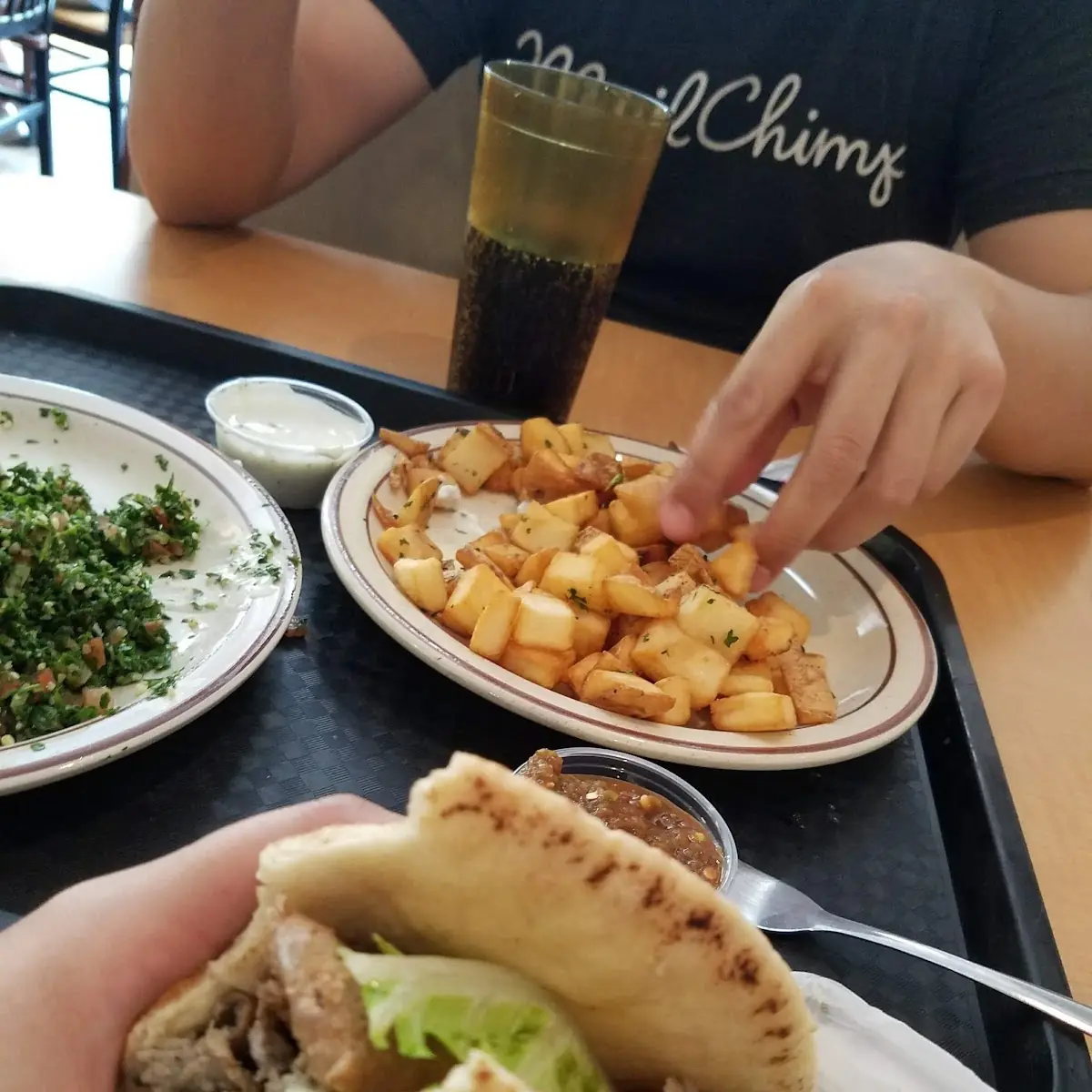 Gyro Yee-Ros Sandwich