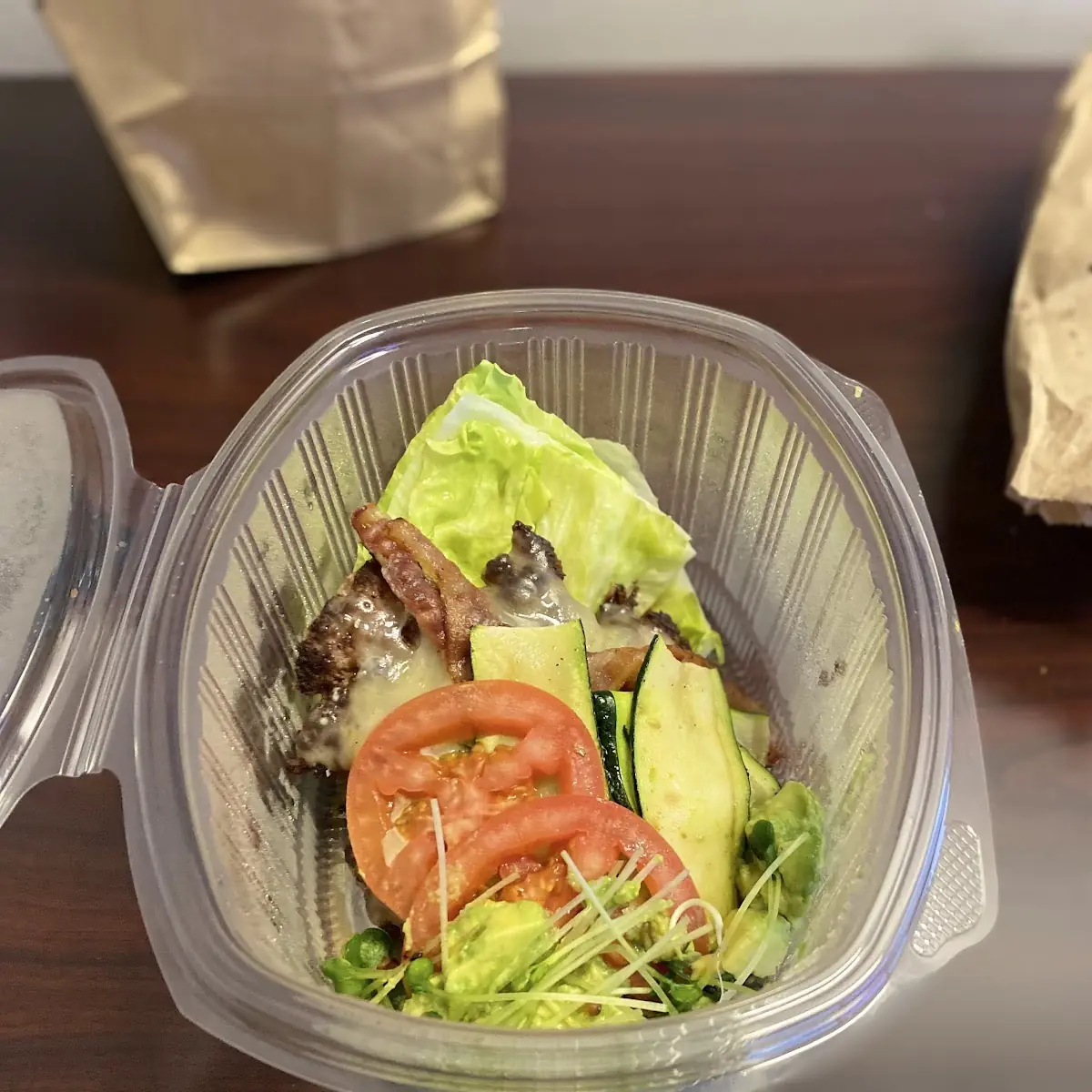 Keto Bacon Cheeseburger