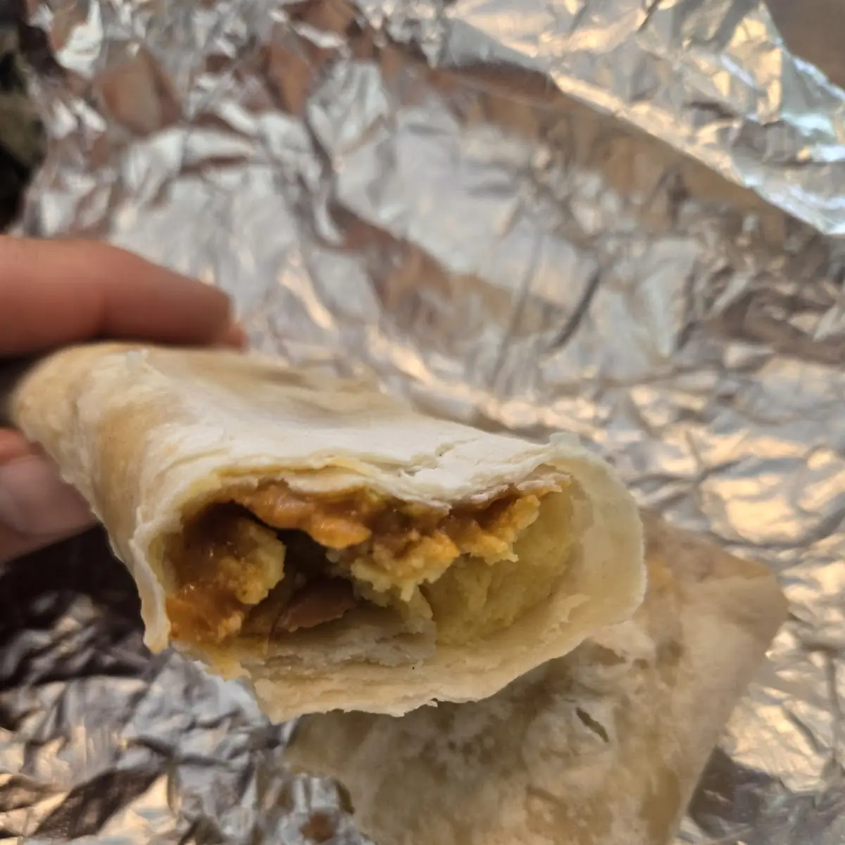 Breakfast Burrito Whole Nine Yards