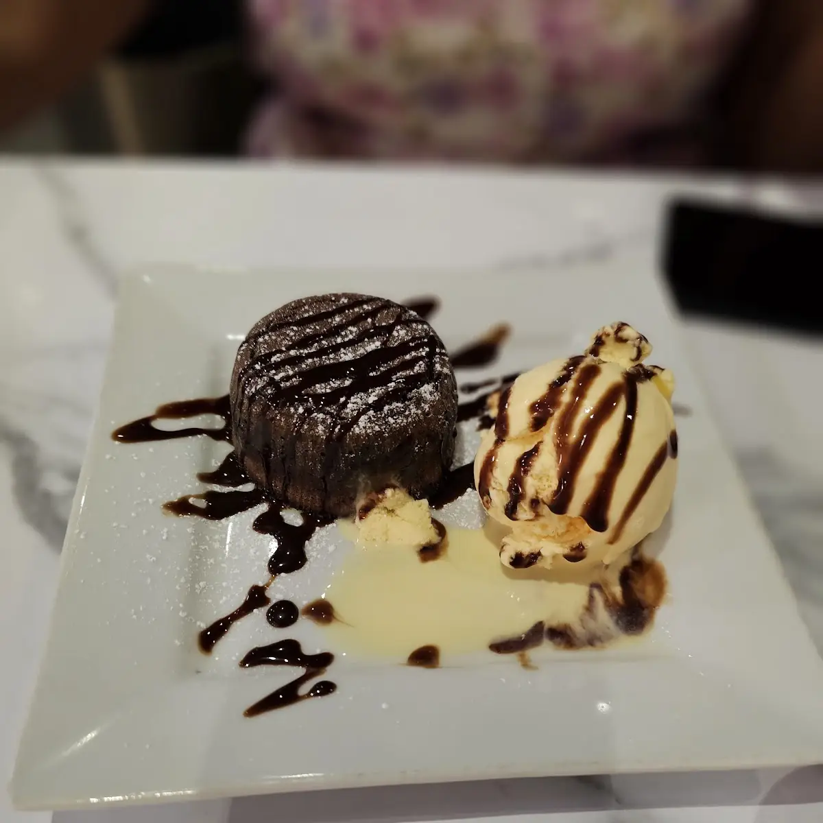Chocolate Lava Cake Ala Mode