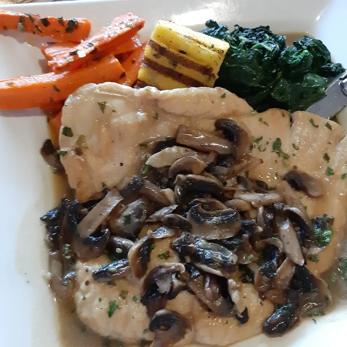 Marsala Chicken or Veal