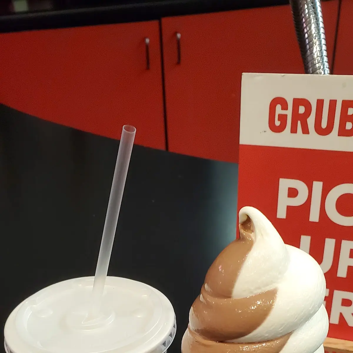 Soft Serve Ice Cream Cone
