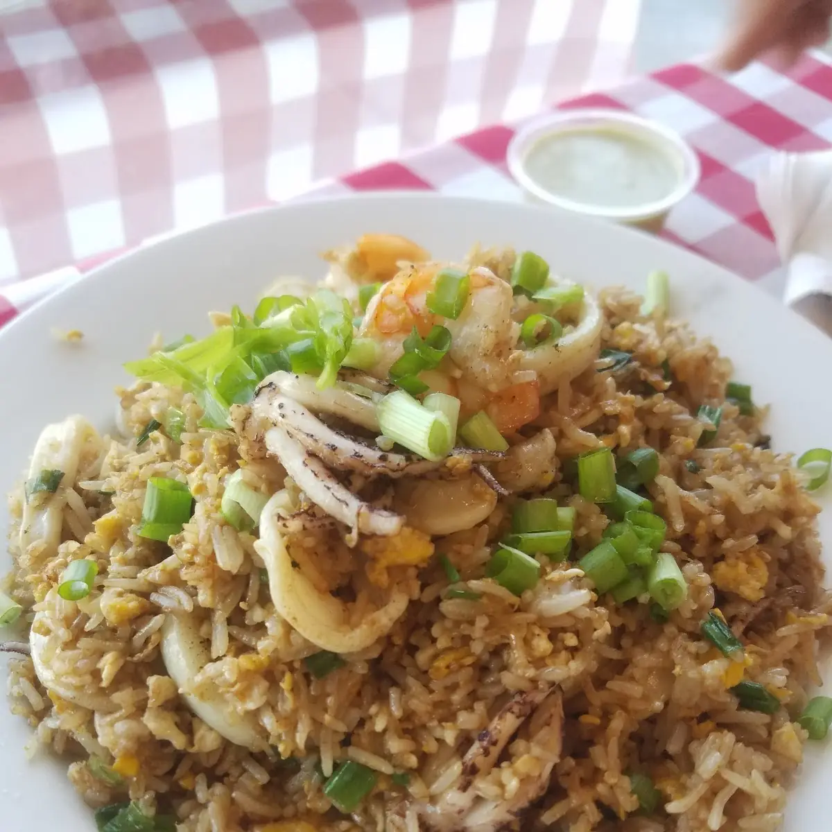 Arroz Chaufa Mixto De Mariscos