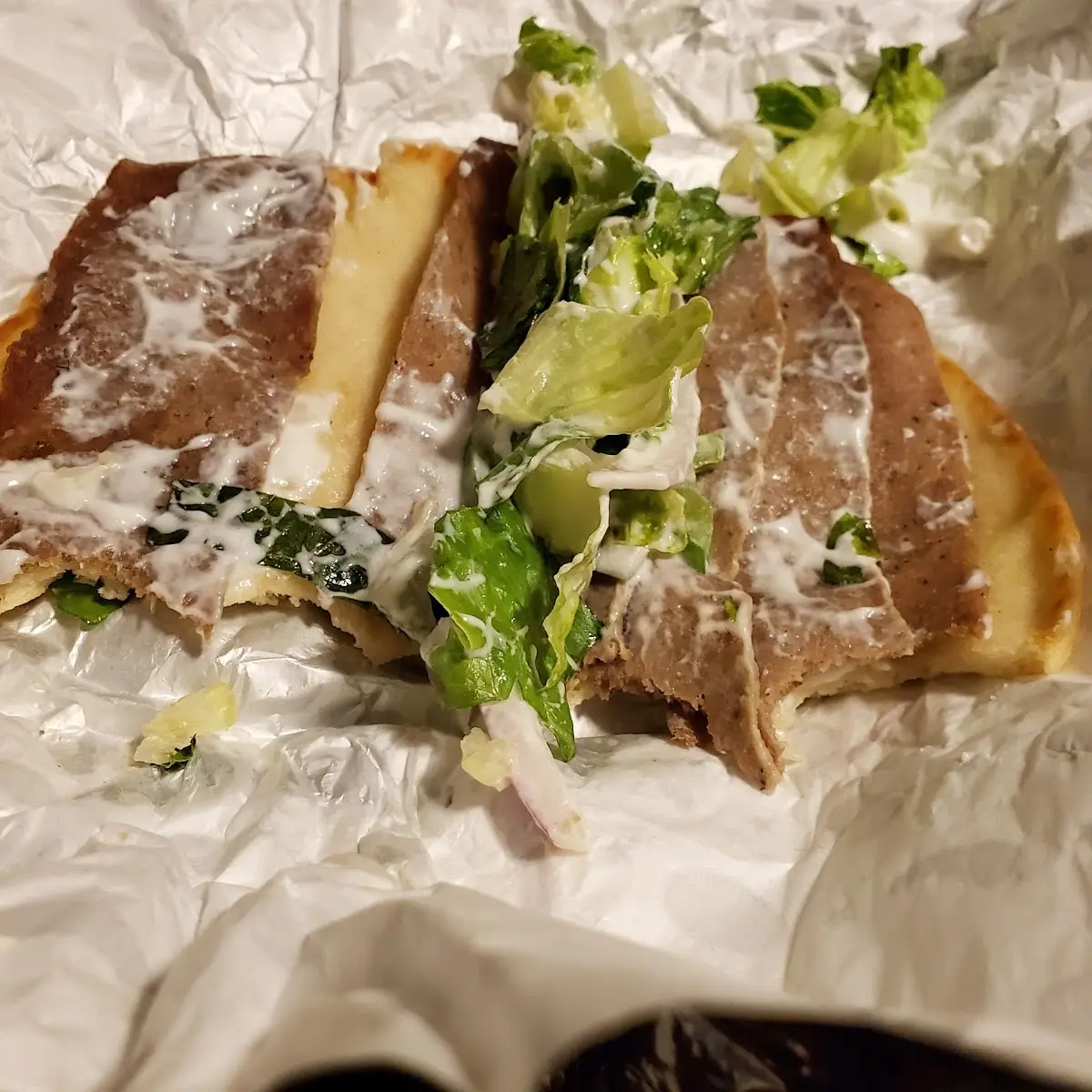 Sarpino's Gyro Sandwich