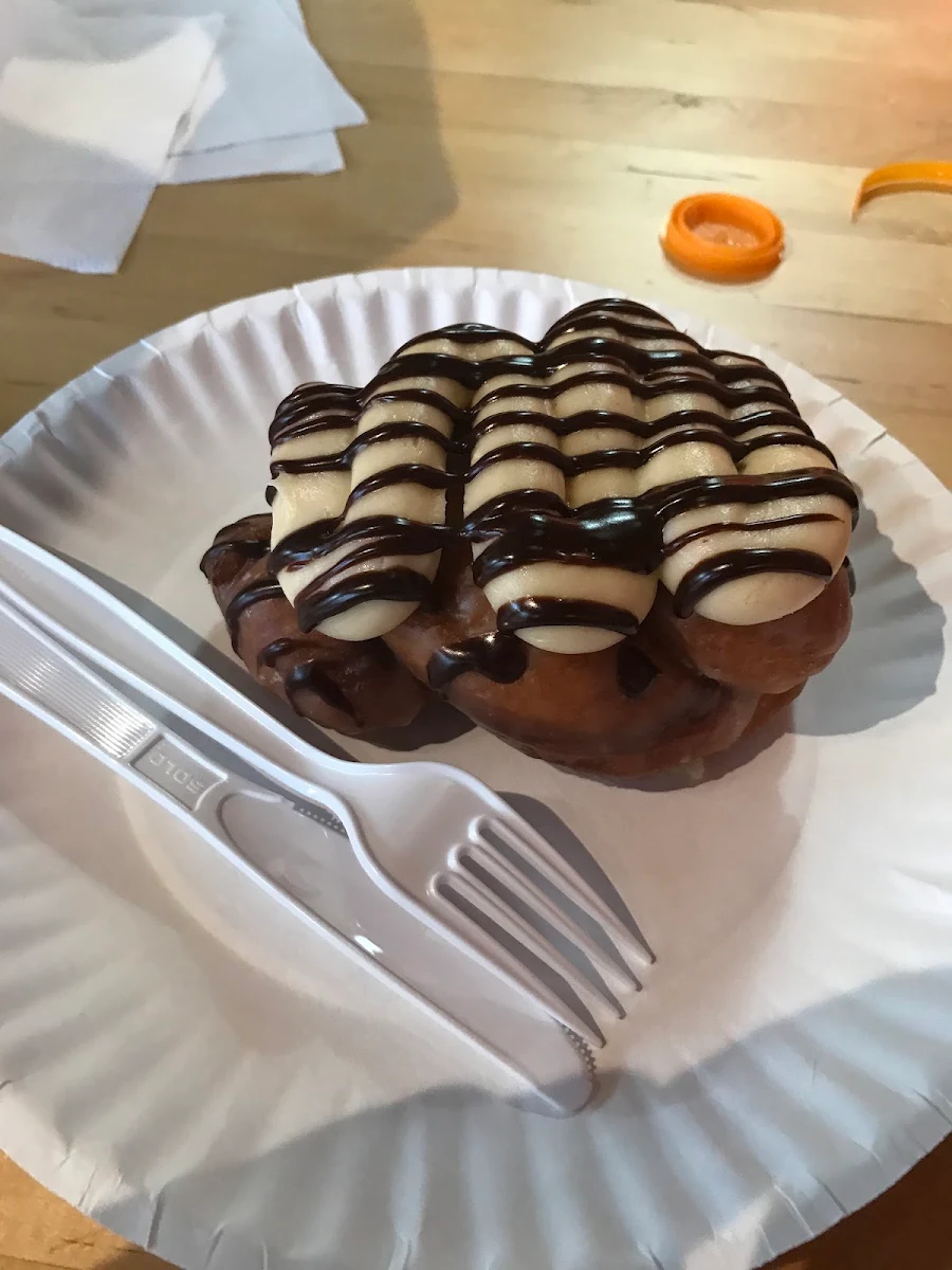 Chocolate Peanut Butter Doughnut