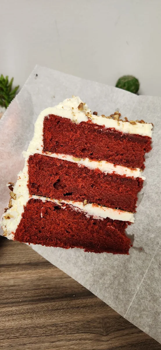 Red Velvet Cake Slice