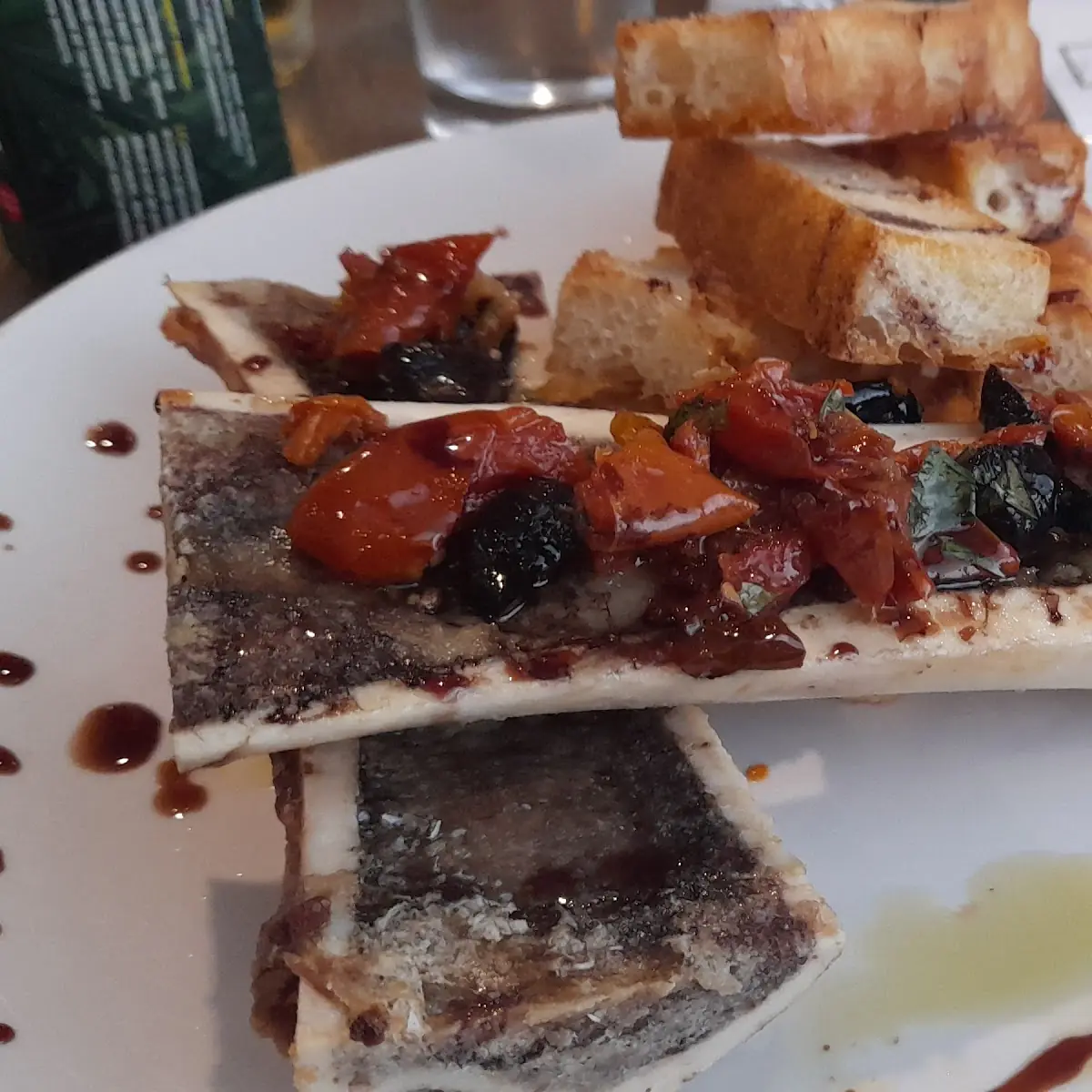 Roasted Beef Marrow