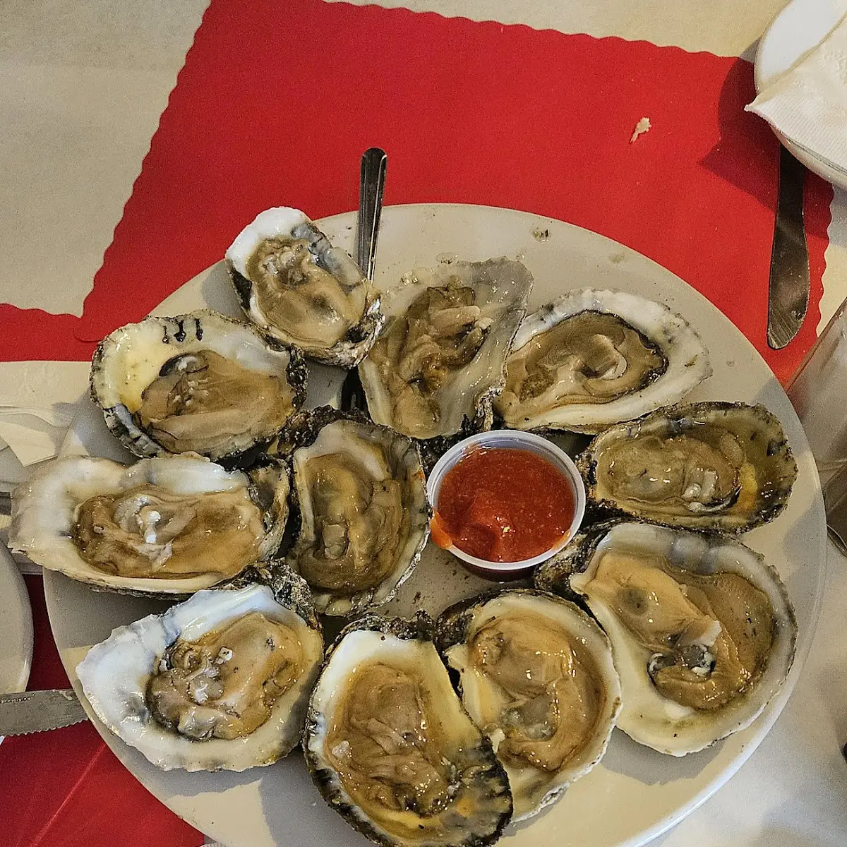 Oysters on the Half
