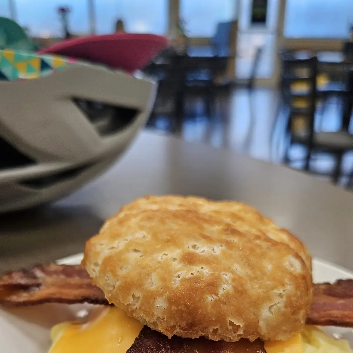 Bacon Egg and Cheese Biscuit