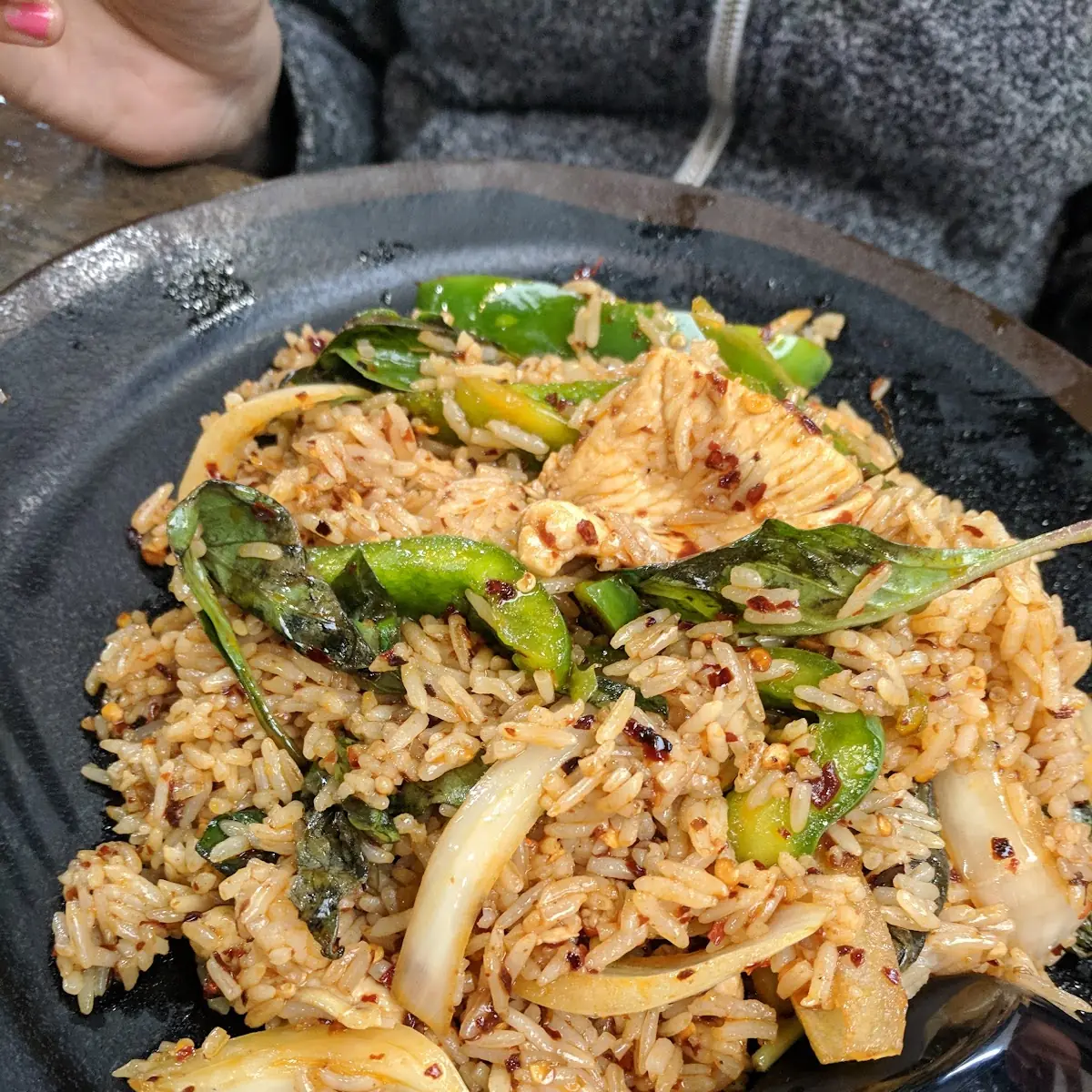 Spicy Basil Fried Rice