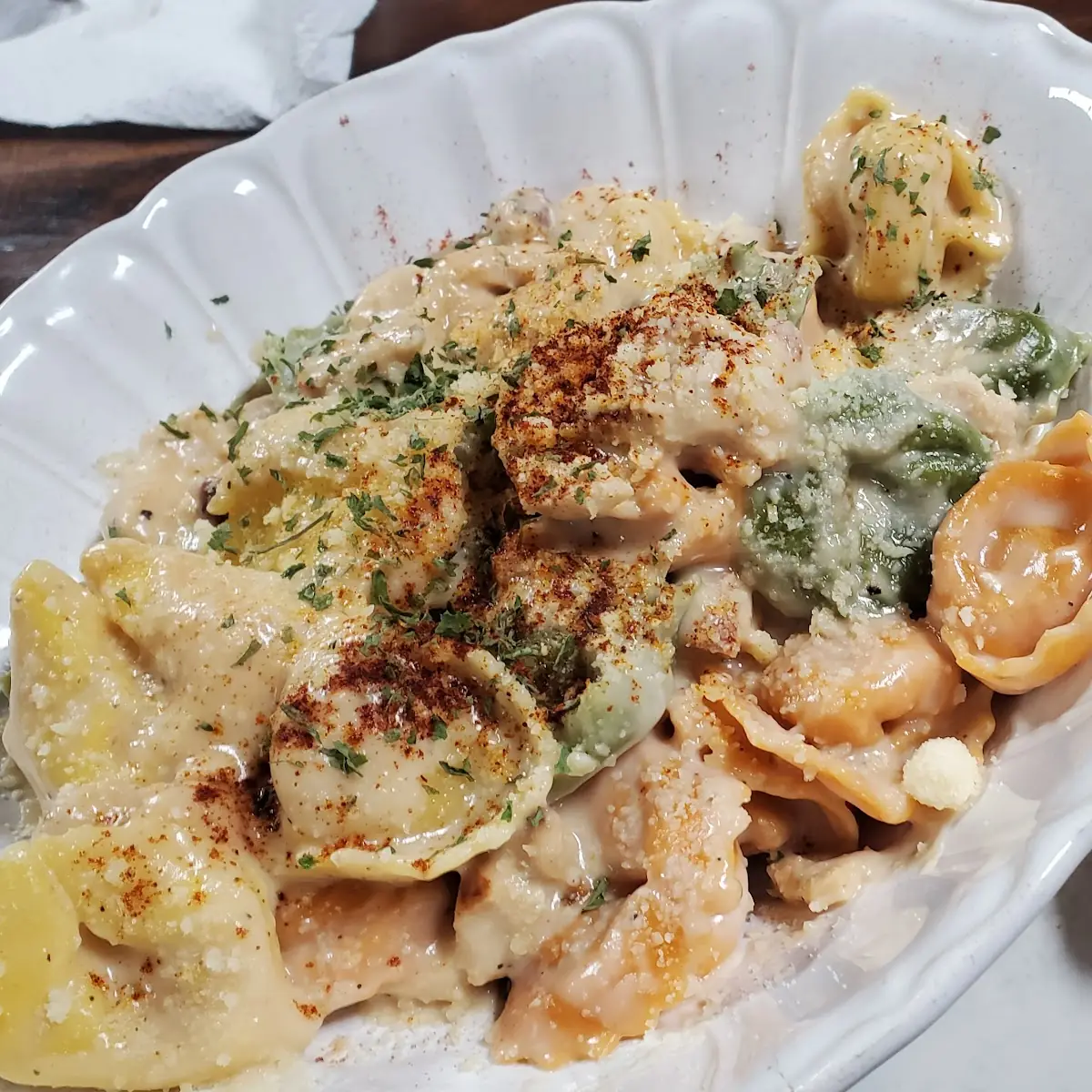 Chicken Tortellini Alfredo