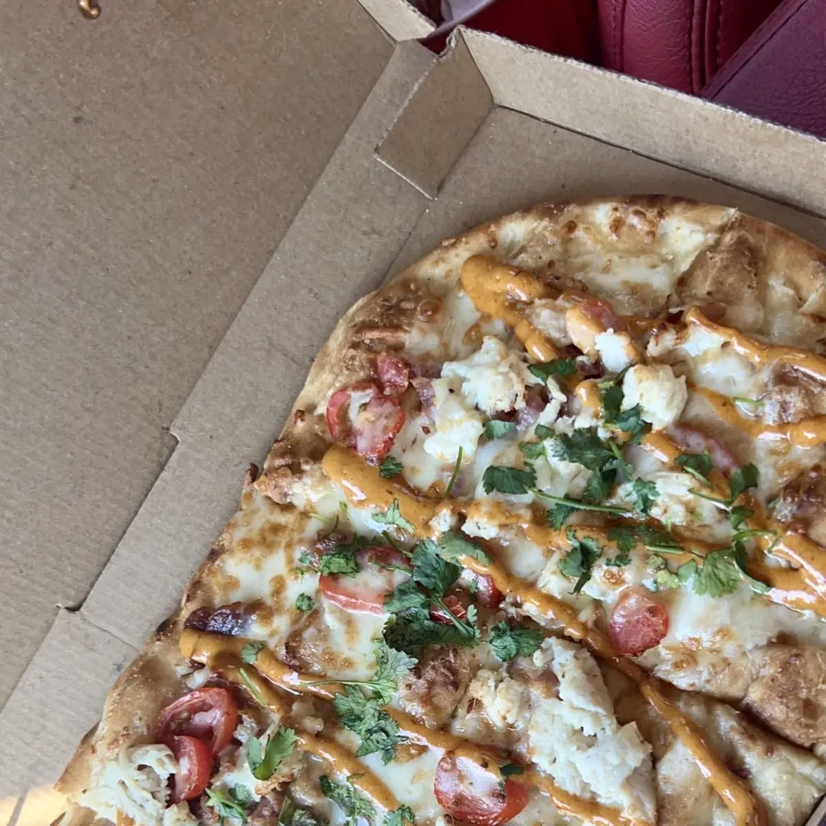 Chipotle Chicken and Bacon Flatbread Pizza