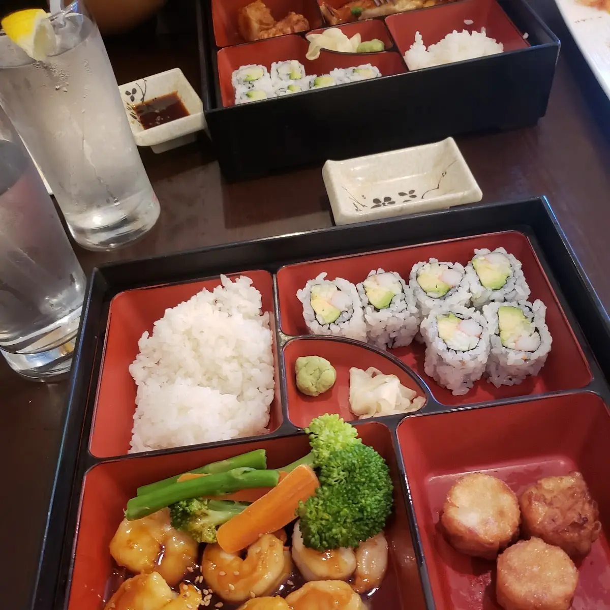 Shrimp Teriyaki Bento D