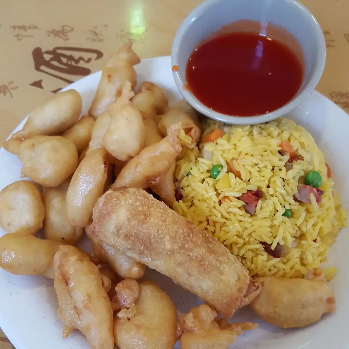 Sweet and Sour Chicken Lunch Combo