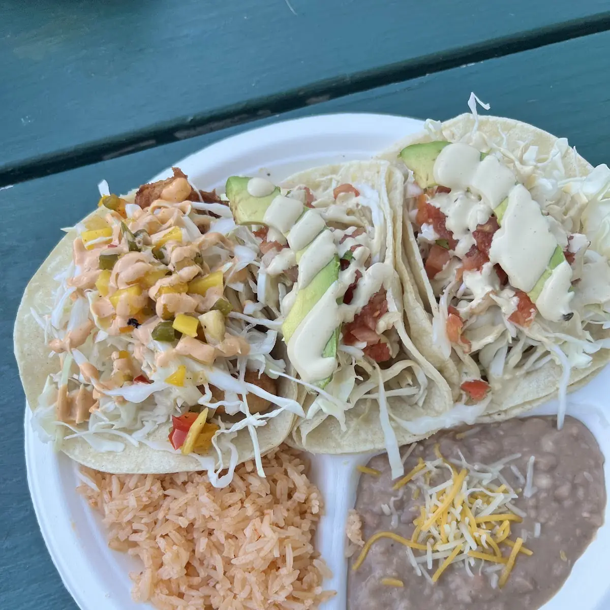 Asada and Chicken Tacos