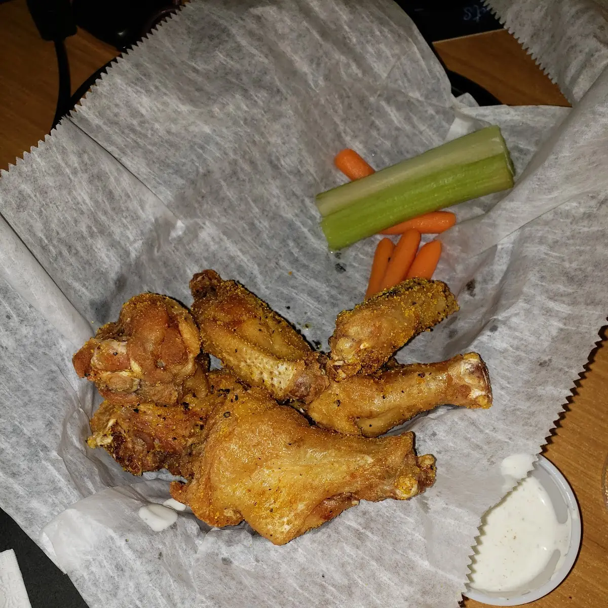 Fried Applewood Smoked Jumbo Wings