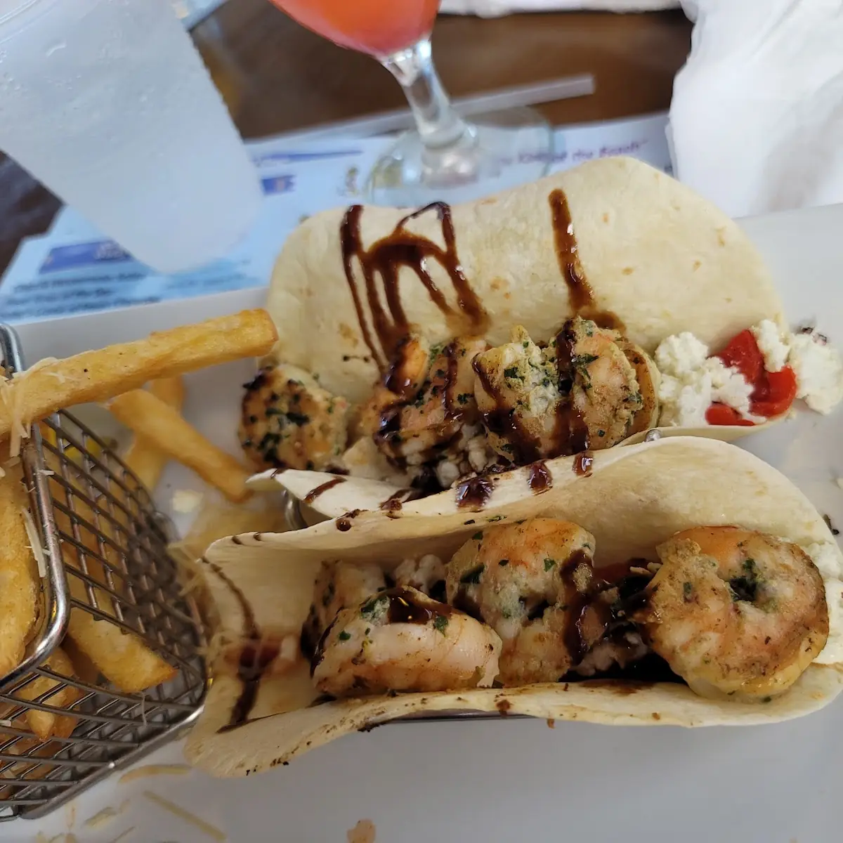 Fresh Catch & Coconut Shrimp Tacos