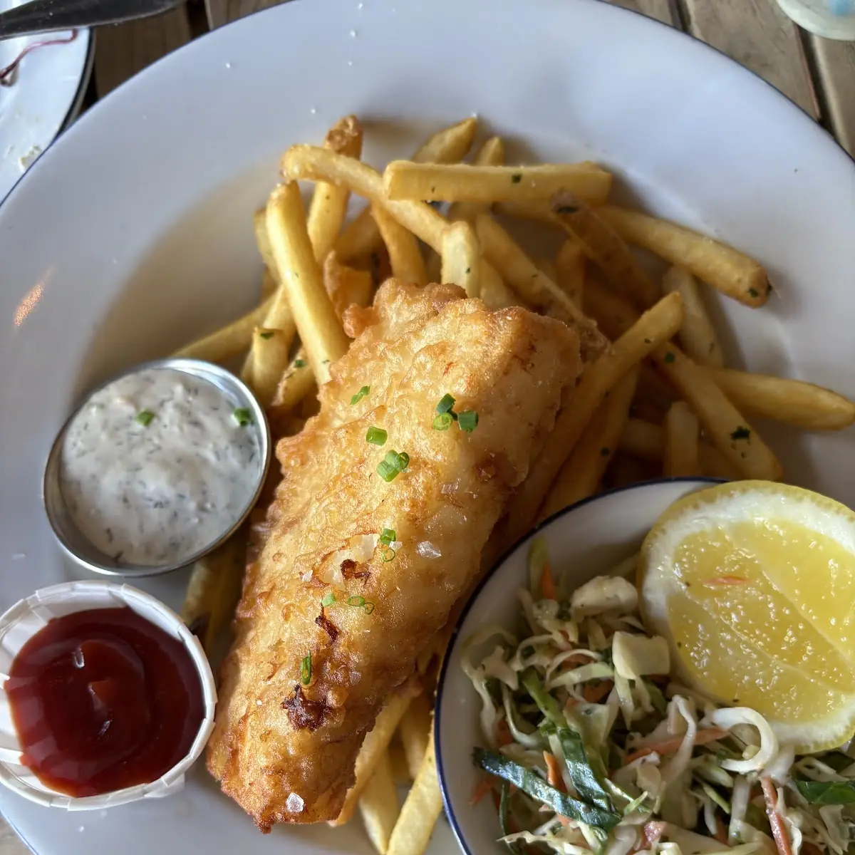 Fried Cod and Fries