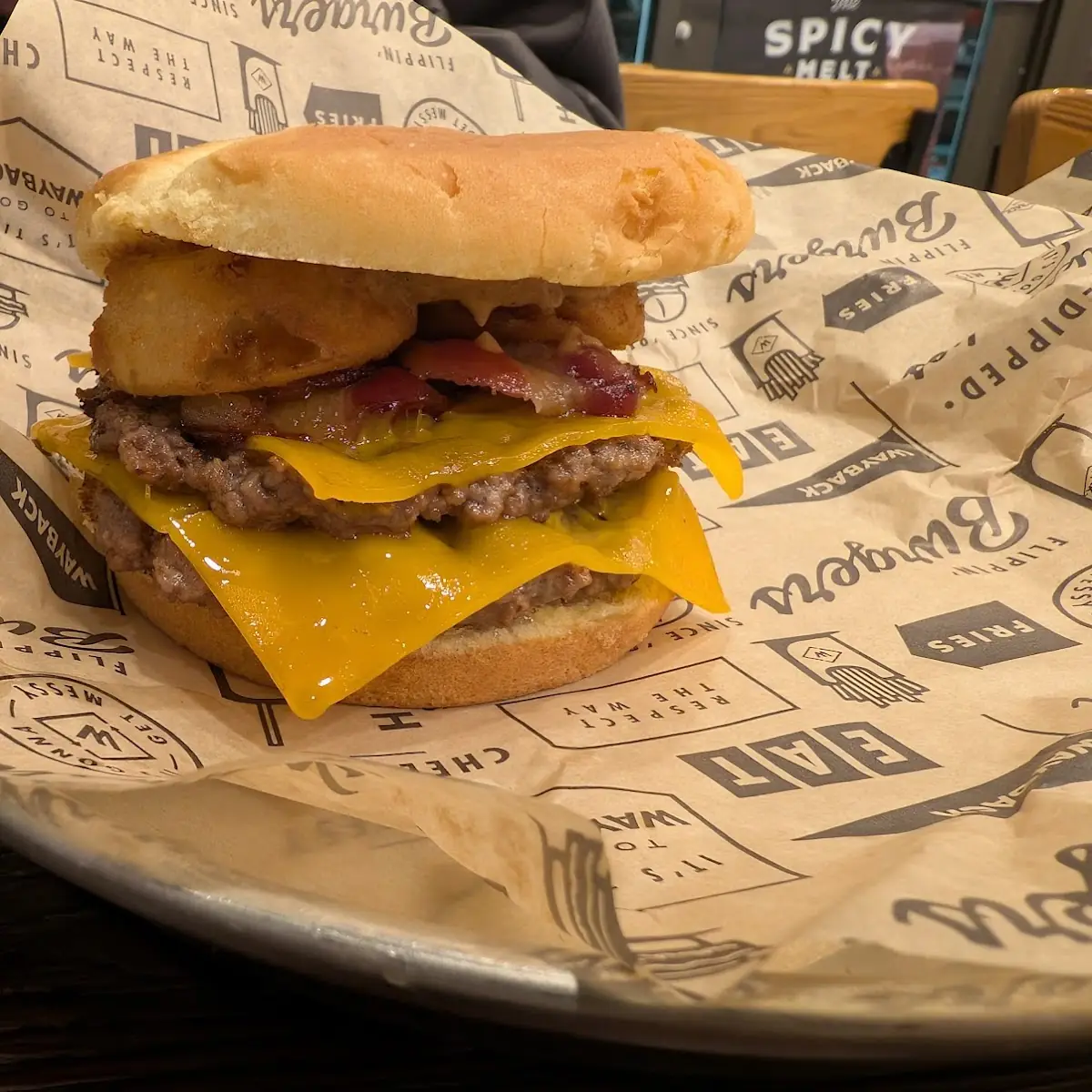 Bourbon Bacon Cheeseburger