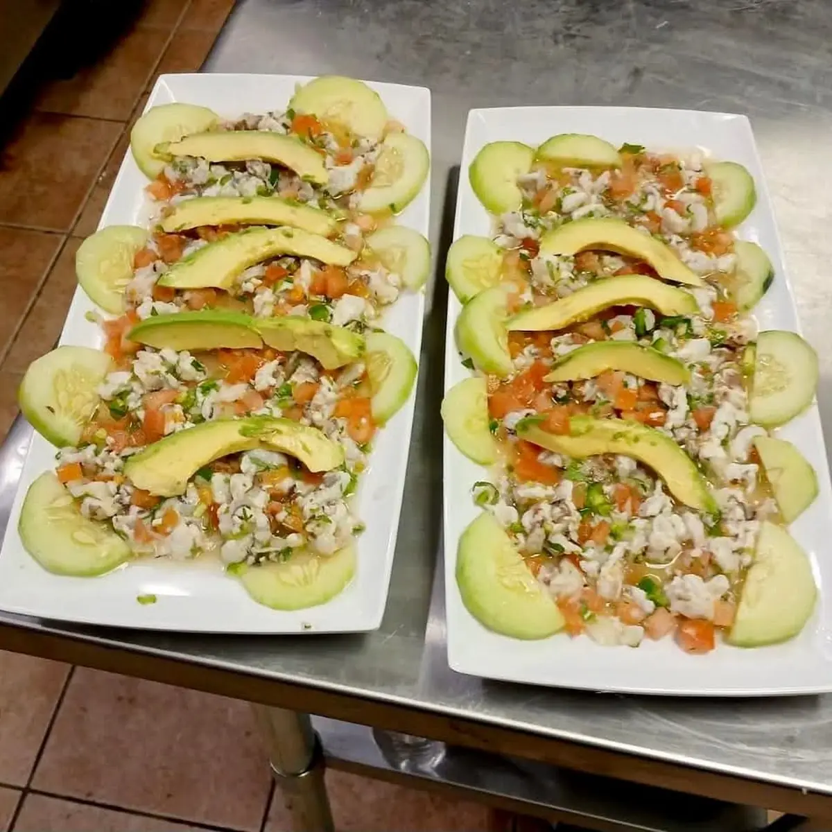 Ceviche Cocido En Agua