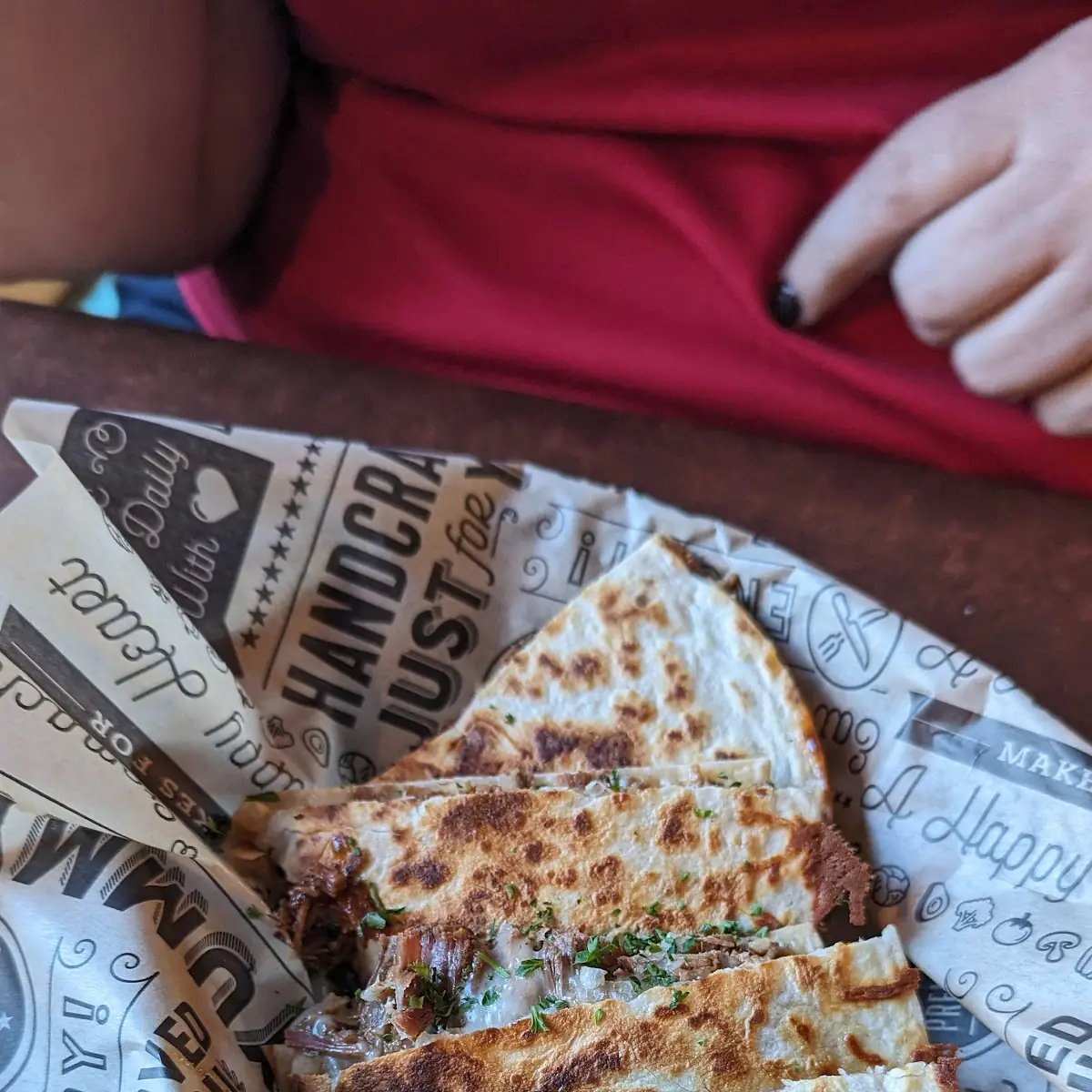 BBQ Beef Quesadilla