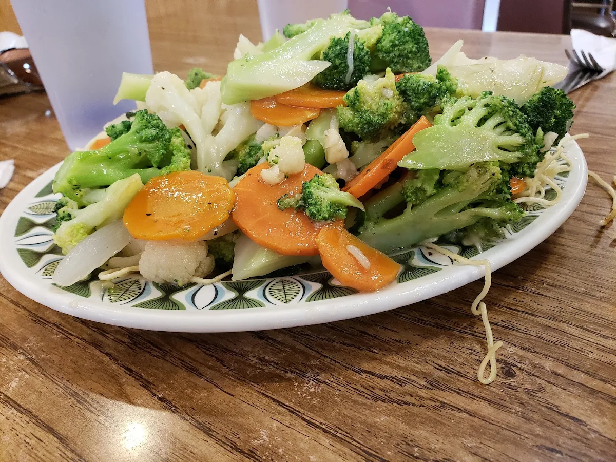 Steamed Mixed Vegetables, Canada Cafe