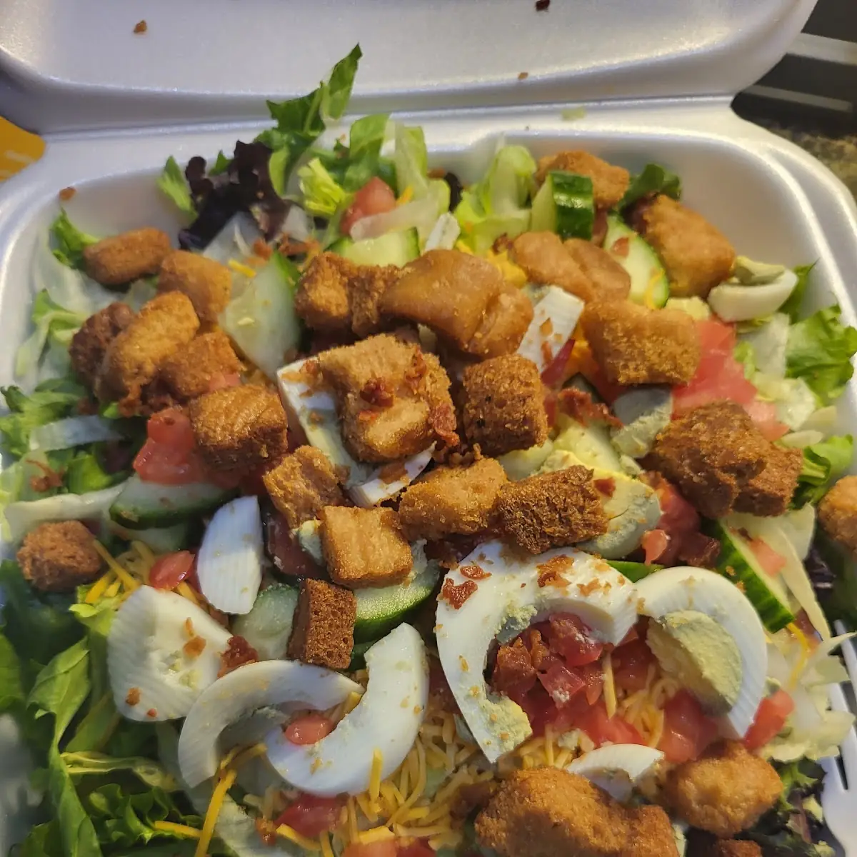 Fried Chicken Salad