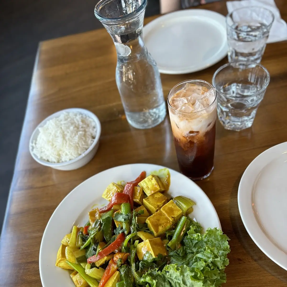 Yellow Curry with Tofu