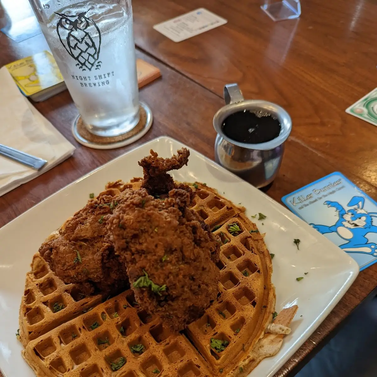 Chicken and Waffles