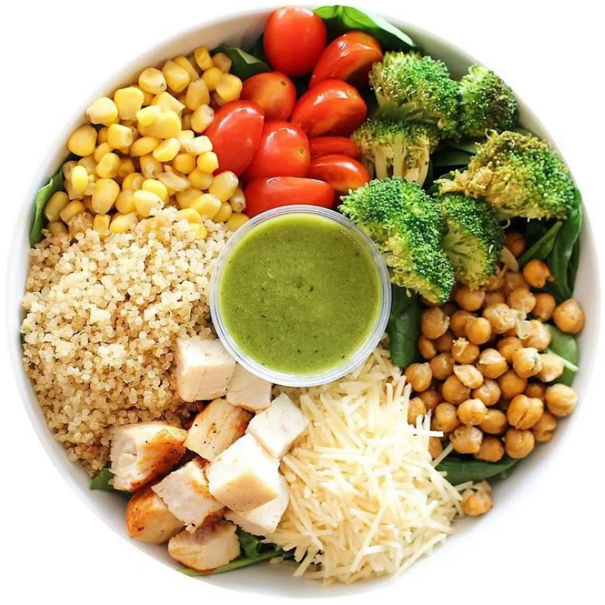 Pesto Chicken Bowl