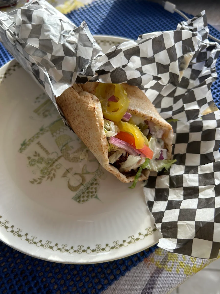 Falafal wrap (veg)