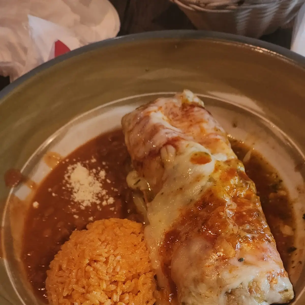 Chimichanga Chicken Burrito