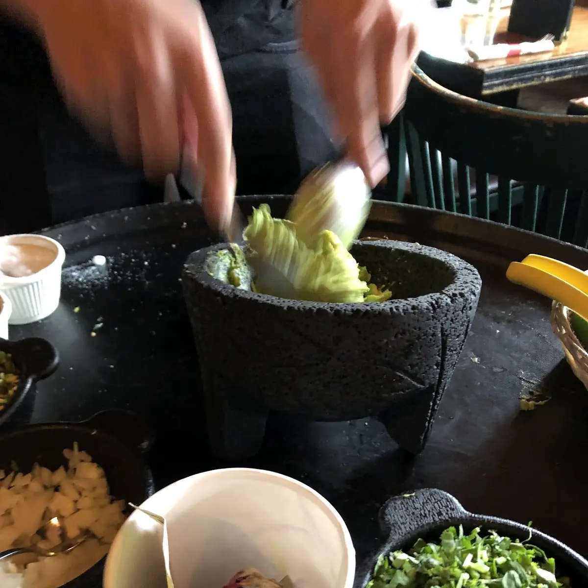 Table Side Guac Chicharron