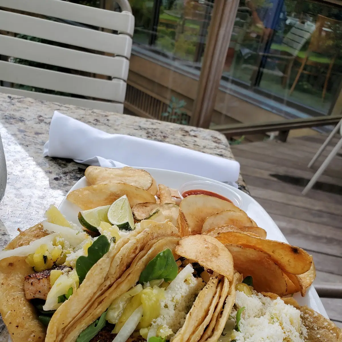 Blackened Salmon Tacos