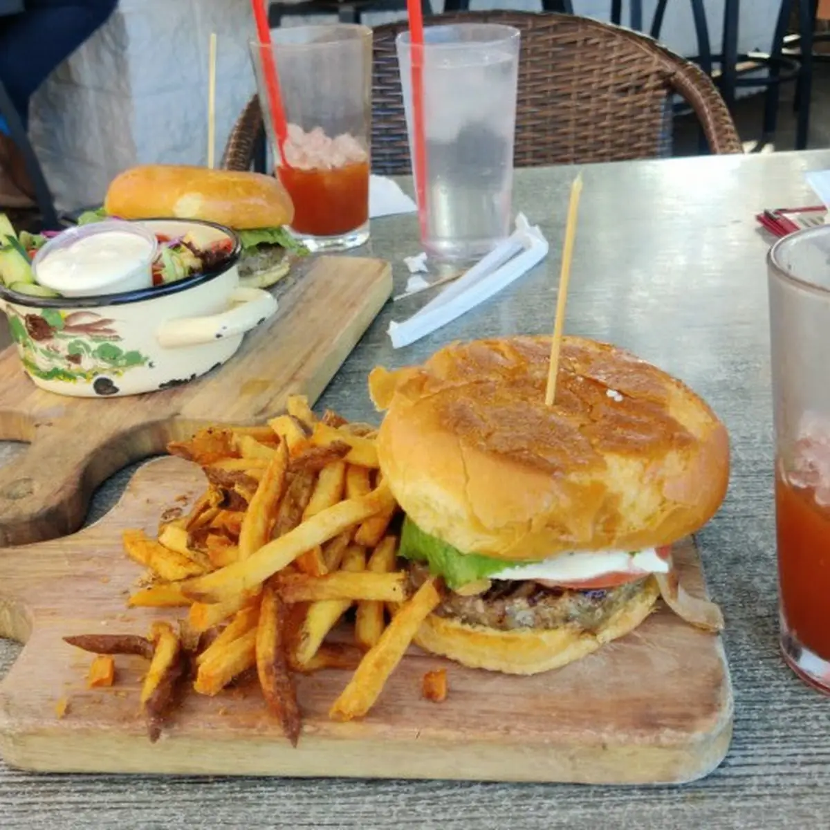 Goat Cheese Burger