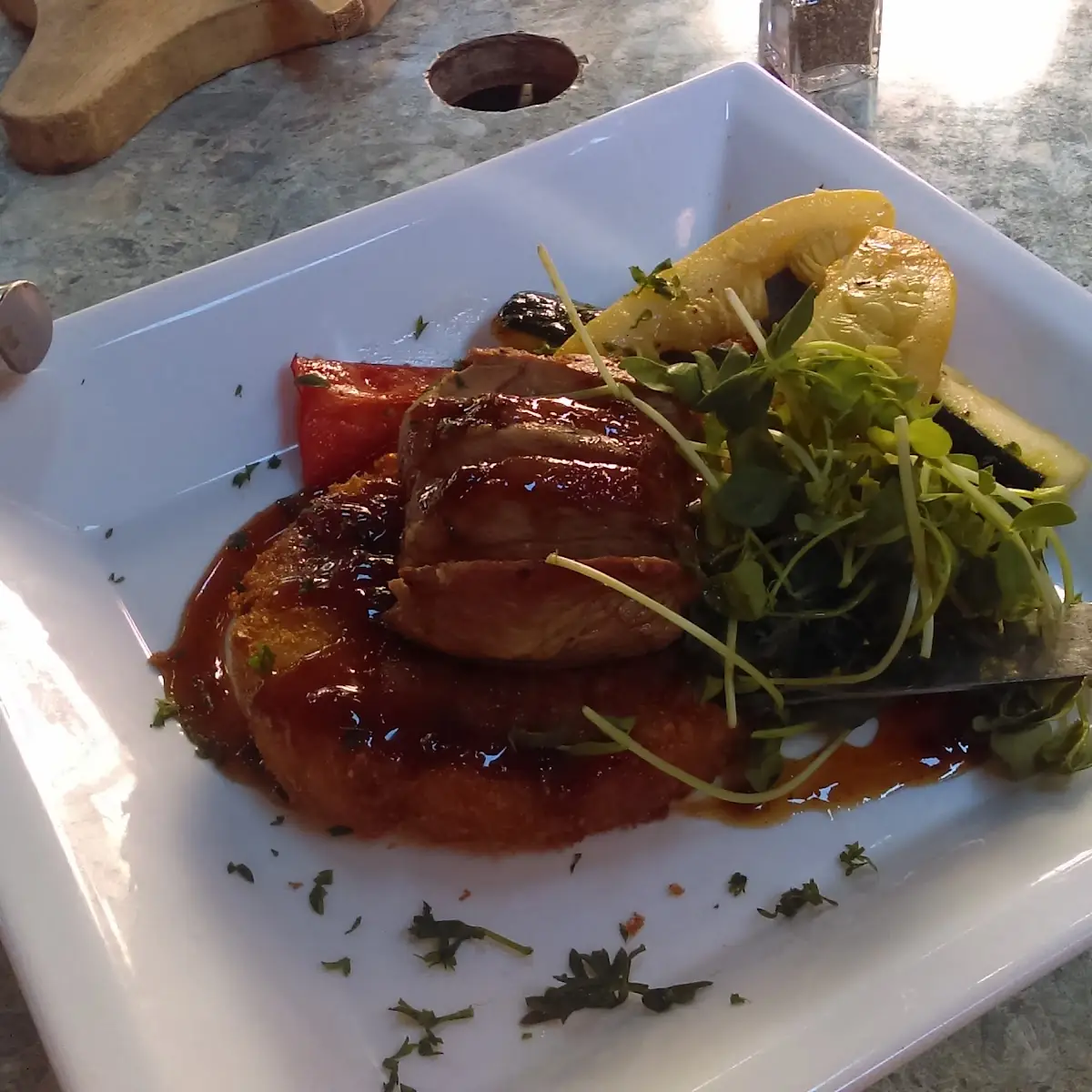 Pan Seared Duck