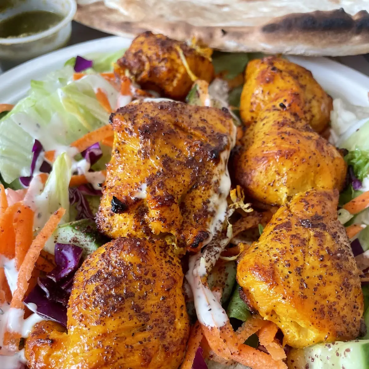 Chicken Kabob Salad