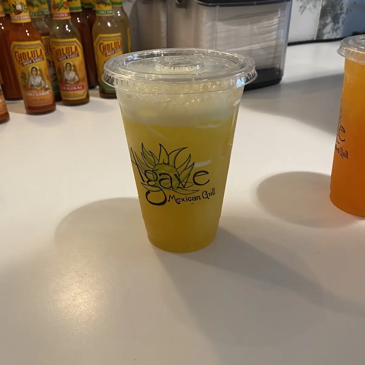 Pina Colada Whipped Drink