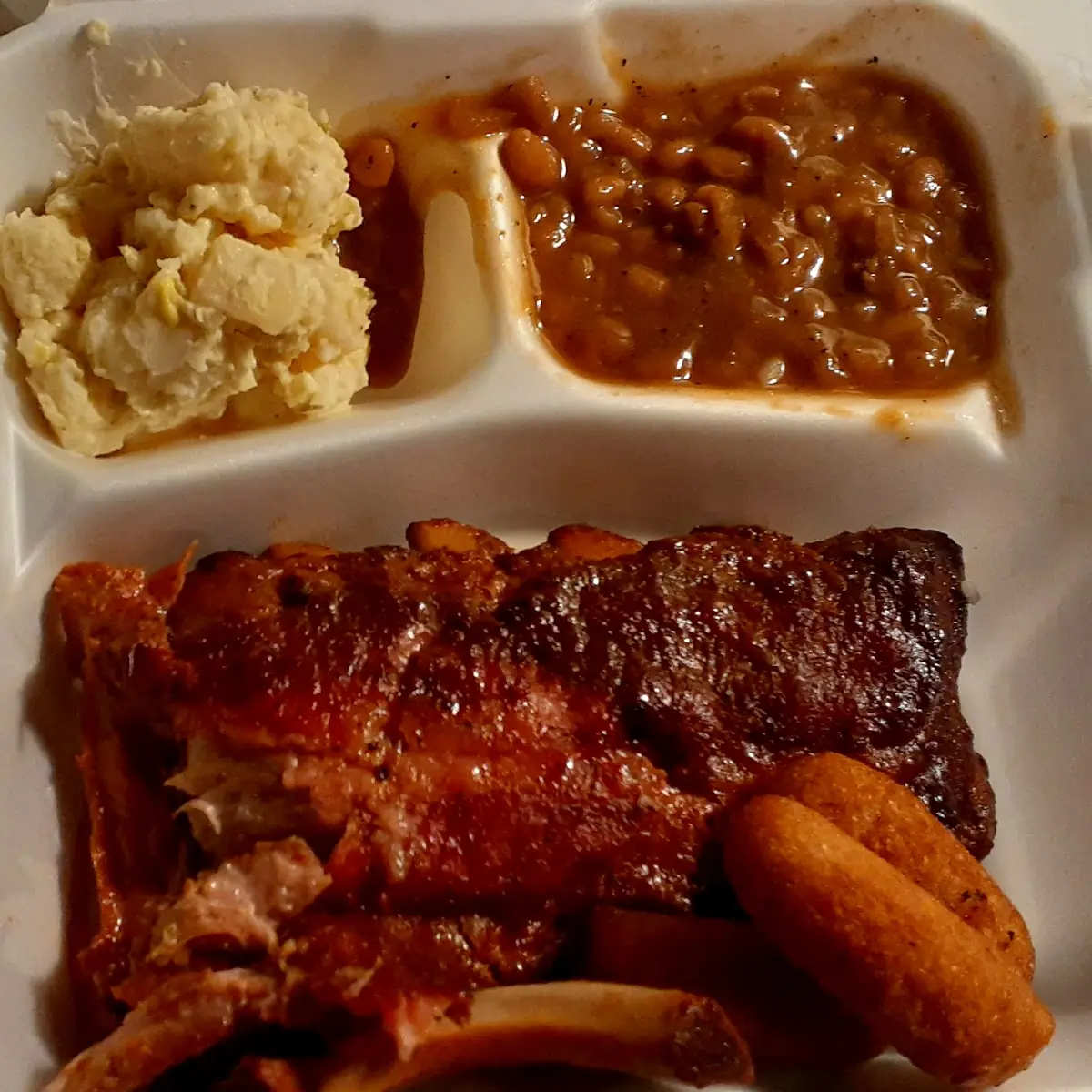 BBQ Rib Plate