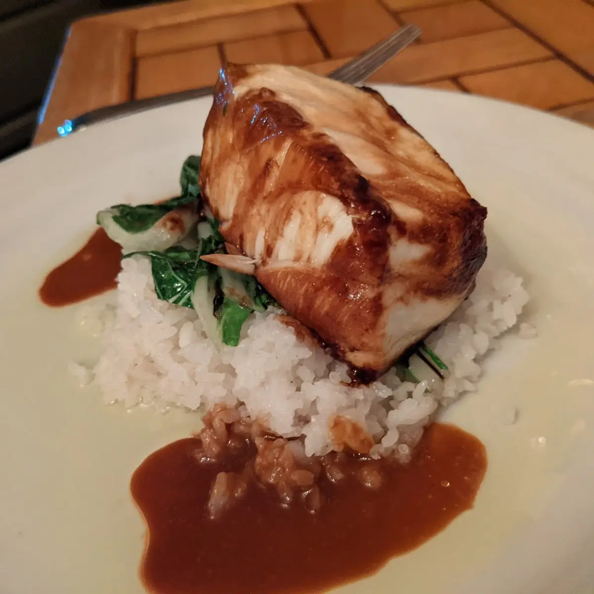 Horseradish Crusted Jail Island Salmon